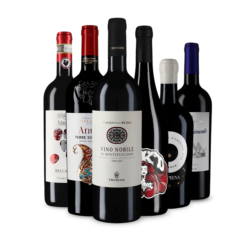 Wine in Black Pizza, Pasta & Amore-Paket