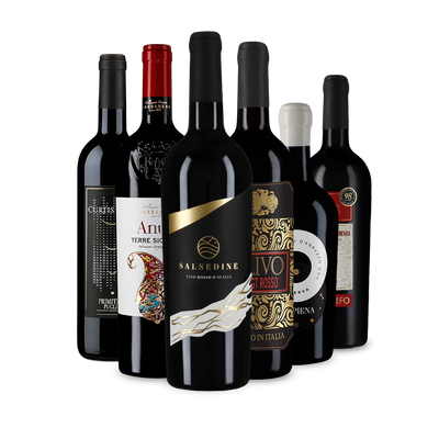 Wine in Black Pizza, Pasta & Amore-Paket