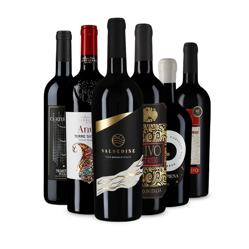 Wine in Black Pizza, Pasta & Amore-Paket