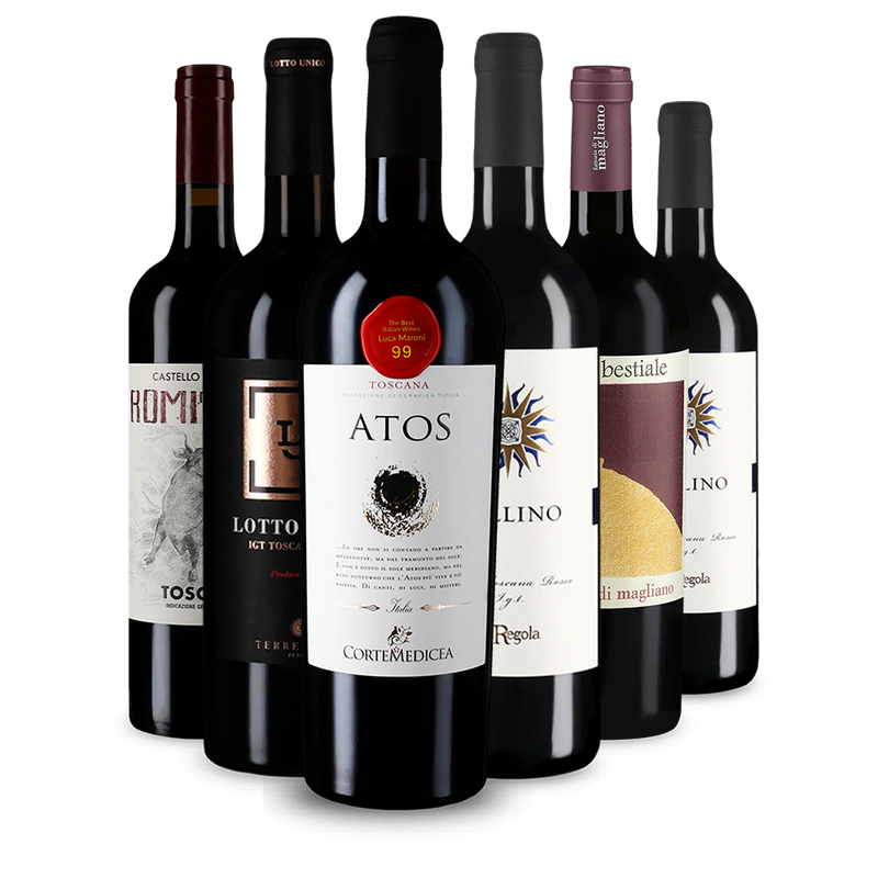 Wine in Black Supertuscan-Paket